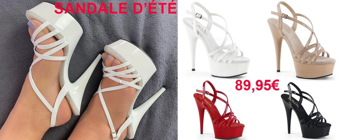 sandale plateforme delight